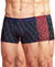 Hiflyers Men'S Micro Modal Spandex Trunk|Anti-Bacterial Odour-Free Fabric|Regular Fit|Ultra Soft Breathable Printed Innerwear|Pack Of 3|Navy,Maroon,Grey