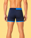 Hiflyers Men'S Micro Modal Spandex Sports Trunk|Anti-Bacterial Odour-Free Fabric|Regular Fit|Ultra Soft Breathable Premium Innerwear|Pack Of 2|Blue,Onion