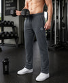 T.T. Men Dri-Fit Jogger Track Pant |Regular Fit| Side Zipper Pocket|Ideal For Gym, Running, Lounge & Casual Wear Pack Of 2-Black,Anthra