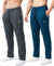 T.T. Men Dri-Fit Jogger Track Pant |Regular Fit| Side Zipper Pocket|Ideal For Gym, Running, Lounge & Casual Wear Pack Of 2-Anthra,Airforce