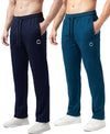 T.T. Men Dri-Fit Jogger Track Pant |Regular Fit| Side Zipper Pocket|Ideal For Gym, Running, Lounge & Casual Wear Pack Of 2-Navy,Airforce