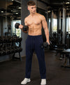 T.T. Men Dri-Fit Jogger Track Pant |Regular Fit| Side Zipper Pocket|Ideal For Gym, Running, Lounge & Casual Wear Pack Of 2-Black,Navy