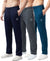 T.T. Men Dri-Fit Jogger Track Pant |Regular Fit| Side Zipper Pocket|Ideal For Gym, Running, Lounge & Casual Wear Pack Of 3-Anthra,Navy,Airforce