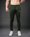 T.T. Men Cotton Rich Jogger Track Pant |Regular Fit| Side Zipper Pocket|Ideal For Gym, Running, Lounge & Casual Wear Pack Of 2-Olive,Airforce