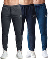T.T. Men Cotton Rich Jogger Track Pant |Regular Fit| Side Zipper Pocket|Ideal For Gym, Running, Lounge & Casual Wear Pack Of 3-Anthra,Navy,Airforce