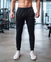 T.T. Men Cotton Rich Jogger Track Pant |Regular Fit| Side Zipper Pocket|Ideal For Gym, Running, Lounge & Casual Wear -Black