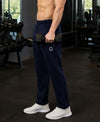 T.T. Men Dri-Fit Jogger Track Pant |Regular Fit| Side Zipper Pocket|Ideal For Gym, Running, Lounge & Casual Wear -Navy
