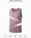 T.T. Men Dri-Fit Polyester Fooball-Knit Fabric| Round Neck | Sleeveless | Sweat-Wicking Gym & Active Wear TeesLight Pink