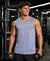 T.T. Men Dri-Fit Polyester Fooball-Knit Fabric| Round Neck | Sleeveless | Sweat-Wicking Gym & Active Wear TeesLight Purple