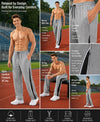 T.T. Men Premium Cotton Cut & Sew Track Pant |Straight Fit| Side Zipper Pocket|Ideal For Gym, Running, Lounge & Casual Wear Pack Of 3-Anthra,Black,Grey Melange