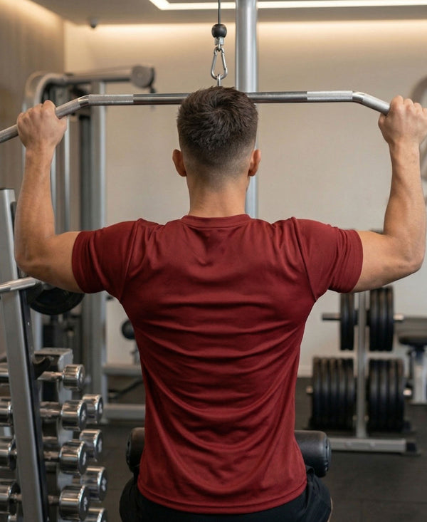 T.T. Men Dri-Fit Polyester Dot- Knit Fabric| Round Neck | Half Sleeve | Sweat-Wicking Gym & Active Wear Tees Pack Of 3 Maroon,White,Yellow