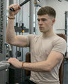 T.T. Men Dri-Fit Polyester Dot- Knit Fabric| Round Neck | Half Sleeve | Sweat-Wicking Gym & Active Wear Tees Pack Of 3 Light Blue,Green,Light Grey