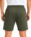 T.T. Men|Dri Fit Sports Short|Regular Fit|Side Pocket|Ideal For Gym, Sports & Daily Wear|Pack Of 2-Olive,Teal
