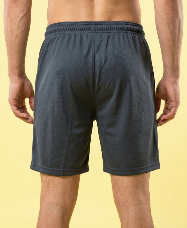 T.T. Men|Dri Fit Sports Short|Regular Fit|Side Pocket|Ideal For Gym, Sports & Daily Wear|Pack Of 1-Grey