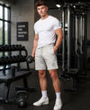 T.T. Men Regular Fit Cotton Bermuda Short With Rib Band | Side Pocket | Pack Of 1-Grey Melange