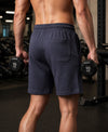 T.T. Men Regular Fit Cotton Bermuda Short With Rib Band | Side Pocket | Pack Of 2-Steel Grey,Grey Melange