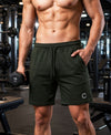 T.T. Men Regular Fit Cotton Bermuda Short With Rib Band | Side Pocket | Pack Of 2-Green,Steel Grey