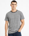 T.T. Men Slim Fit Cotton Round Neck | Striped Tees | Soft Breathable Fabric | Gym, Casual & Outdoor Wear T-Shirt