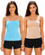 T.T. Women PO2 Desire Camisole Blue,Beige