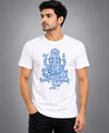 T.T. Men Devotional Ganesh Graphic Printed| Half Sleeves | Cotton Blended T-Shirts For Men | Regular Fit | Perfect for Ganesh Chaturthi (Non-Returnable | Non-Exchangeable Item)