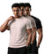 T.T. Men Dri-Fit Polyester Dot- Knit Fabric| Round Neck | Half Sleeve | Sweat-Wicking Gym & Active Wear Tees Pack Of 3 Movie,Light Grey,Black