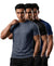 T.T. Men Dri-Fit Polyester Dot- Knit Fabric| Round Neck | Half Sleeve | Sweat-Wicking Gym & Active Wear Tees Pack Of 3 Dark Grey,Black,Blue