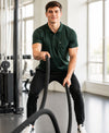 Hiflyers Men|Regular Fit|Dri-Fit|Pique Polo Half Sleeve T-Shirt For Men|Polo For Men|Dark Green