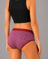 T.T. Women|Cotton|Mid-Rise|Full Coverage Desire Printed Briefs For Daily Wear|Soft Breathable Comfortable Panty|Pack Of 2|Red,Red