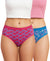 T.T. Women|Cotton|Mid-Rise|Full Coverage Desire Printed Briefs For Daily Wear|Soft Breathable Comfortable Panty|Pack Of 2|Pink,Blue