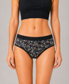 T.T. Women|Cotton|Mid-Rise|Full Coverage Desire Printed Briefs For Daily Wear|Soft Breathable Comfortable Panty|Pack Of 2|Black,Sky Blue