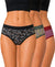 T.T. Women|Cotton|Mid-Rise|Full Coverage Desire Printed Briefs For Daily Wear|Soft Breathable Comfortable Panty|Pack Of 3|Black,Green,Red