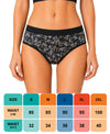 T.T. Women|Cotton|Mid-Rise|Full Coverage Desire Printed Briefs For Daily Wear|Soft Breathable Comfortable Panty|Pack Of 3|Black,Green,Red