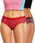 T.T. Women|Cotton|Mid-Rise|Full Coverage Desire Printed Briefs For Daily Wear|Soft Breathable Comfortable Panty|Pack Of 4|Red,Red,Maroon,Grey