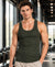 T.T. Men|Desire Premium Gym Vest|Pure Cotton|Rib Fabric|Moisture-Wicking, Breathable & Stretchable Sleeveless Undershirt| Ideal For Gym, Sports & Daily Wear|Pack Of 1|GreeN