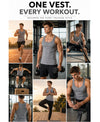 T.T. Men|Desire Premium Gym Vest|Pure Cotton|Rib Fabric|Moisture-Wicking, Breathable & Stretchable Sleeveless Undershirt| Ideal For Gym, Sports & Daily Wear|Pack Of 1|Grey Melange