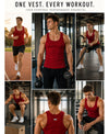 T.T. Men|Desire Premium Gym Vest|Pure Cotton|Rib Fabric|Moisture-Wicking, Breathable & Stretchable Sleeveless Undershirt| Ideal For Gym, Sports & Daily Wear|Pack Of 2|Red,Grey Melange