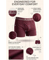 T.T. Jazzz Men’S Cotton Trunk With Outer Pocket|Comfortable Fit|Top Elastic Waistband|Pack Of 5|Blue,Brown,Dark Brown,Green,Maroon