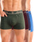 T.T. Jazzz Men’S Cotton Trunk With Outer Pocket|Comfortable Fit|Top Elastic Waistband|Pack Of 4|Green,Maroon,Navy,Sky Blue