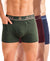 T.T. Jazzz Men’S Cotton Trunk With Outer Pocket|Comfortable Fit|Top Elastic Waistband|Pack Of 3|Green,Maroon,Navy