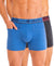 T.T. Jazzz Men’S Cotton Trunk With Outer Pocket|Comfortable Fit|Top Elastic Waistband|Pack Of 2|Sky Blue,Dark Grey