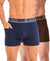 T.T. Jazzz Men’S Cotton Trunk With Outer Pocket|Comfortable Fit|Top Elastic Waistband|Pack Of 2|Blue,Brown