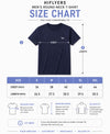 HiFlyers Men Regular Fit Polyster Pique Round Neck Half Sleev Tshirt Navy