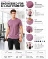 HiFlyers Men Regular Fit Polyster Pique Round Neck Half Sleev Tshirt Dark Onion