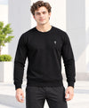 T.T. Men Classic Winter Essential T-Shirt|Polyester 180 Gsm|Regular Fit|Round Neck|Full Sleeve Tees|Pack Of 2|Black,Green