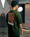 T.T. Men OversizedGraaphic Printed T-Shirt Green