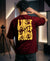 T.T. Men OversizedGraaphic Printed T-Shirt Maroon