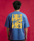 T.T. Men OversizedGraaphic Printed T-Shirt Sky Blue