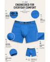 T.T. Jazzz Men’S Cotton Trunk With Outer Pocket|Pack Of 2|Green,Sky Blue