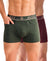 T.T. Jazzz Men’S Cotton Trunk With Outer Pocket|Pack Of 2|Green-Maroon