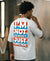 T.T. Men Oversized Graphic Printed T-Shirt Grey Melange